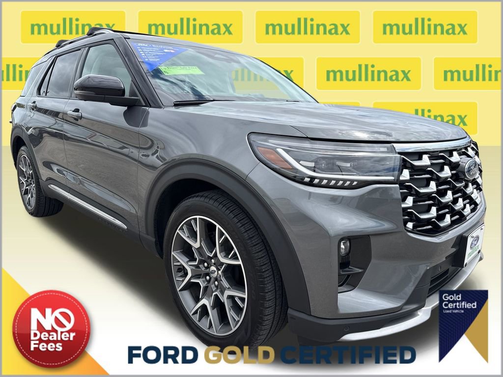 Certified 2025 Ford Explorer Platinum w/ Ultimate Package image 1