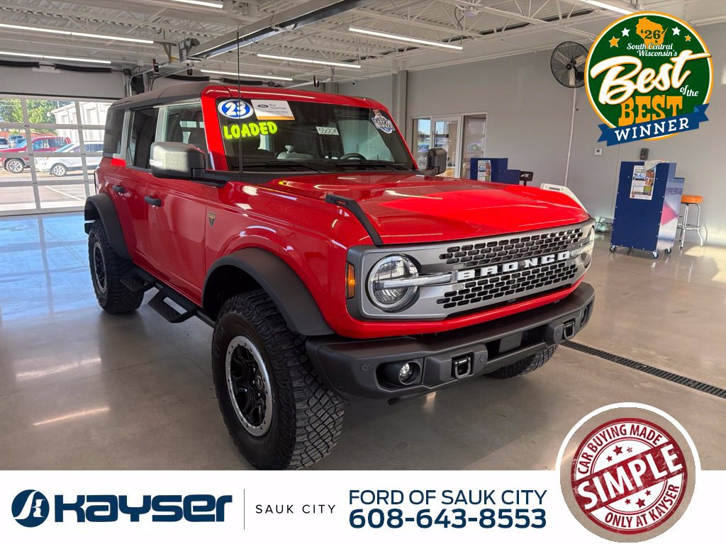 Certified 2023 Ford Bronco Badlands