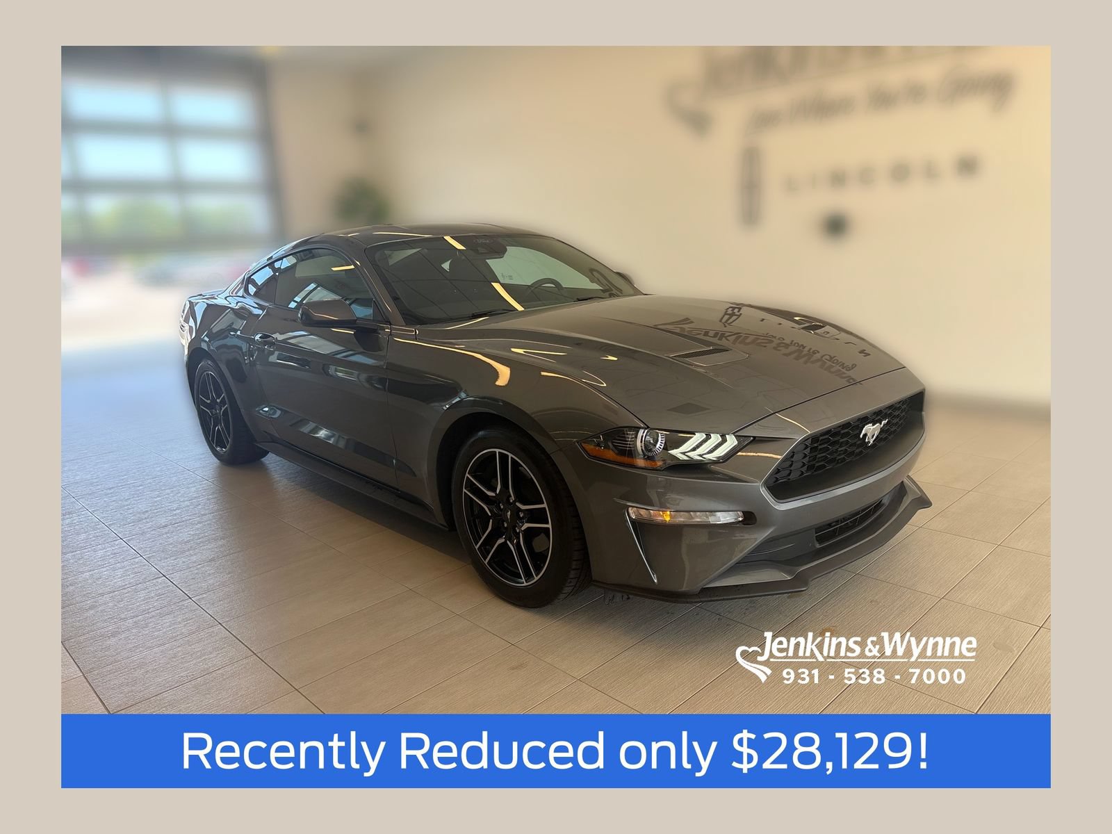 Certified 2022 Ford Mustang Coupe w/ Equipment Group 101A RWD image 1