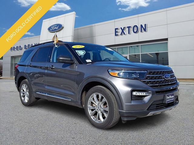 Certified 2022 Ford Explorer XLT w/ Equipment Group 202A
