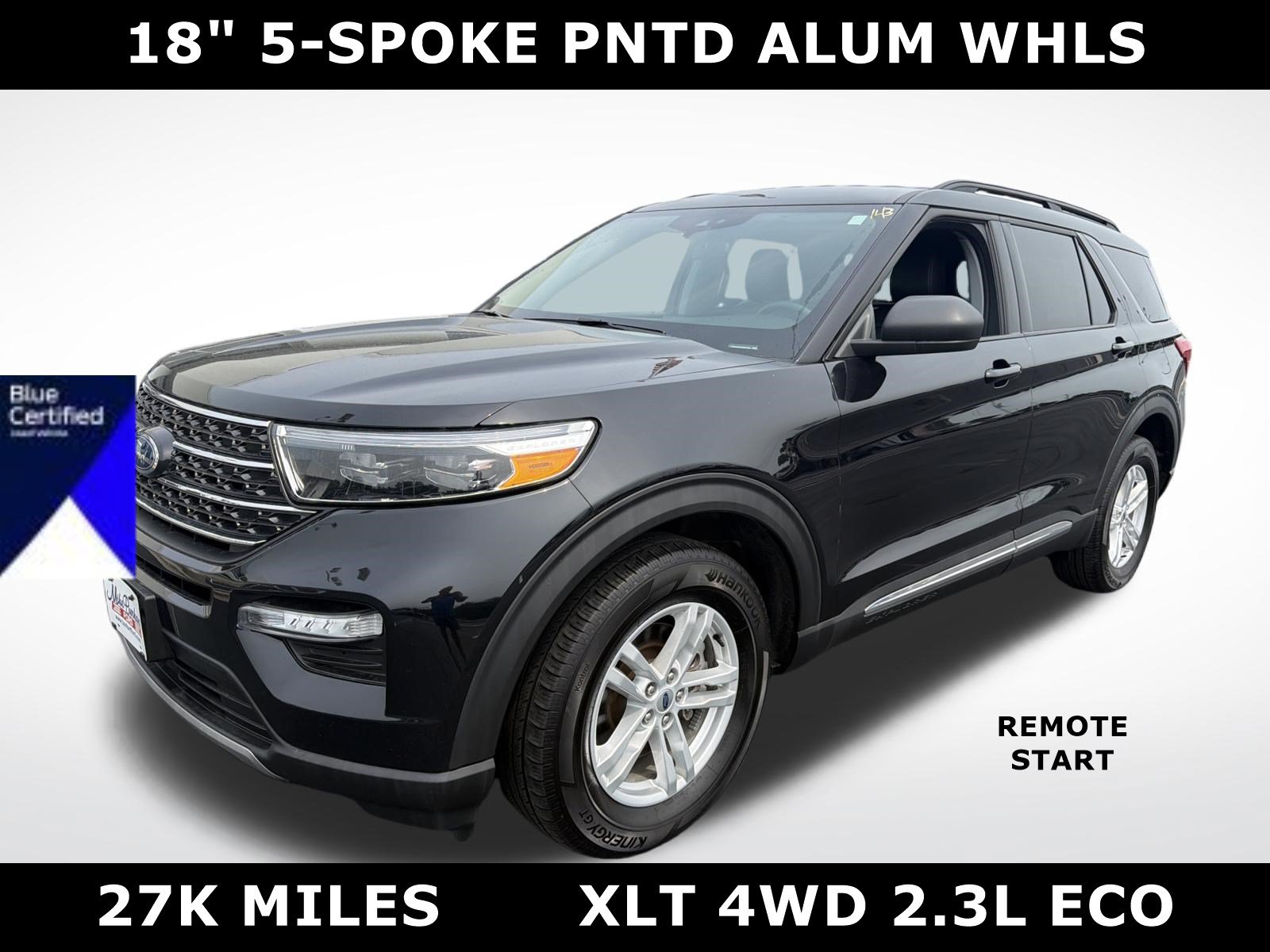 Certified 2024 Ford Explorer XLT w/ Equipment Group 202A