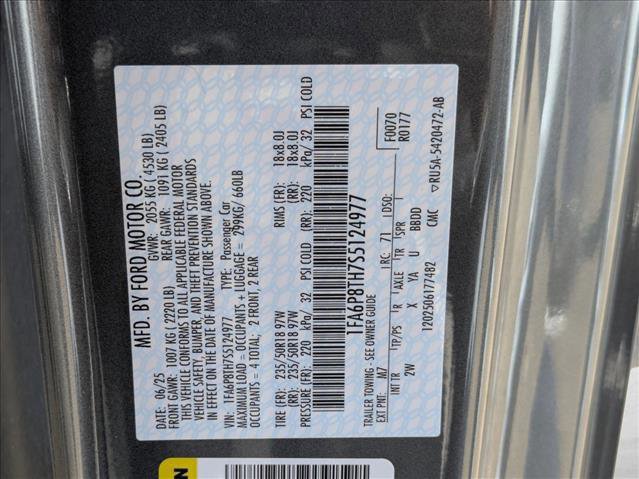 Certified 2025 Ford Mustang Coupe RWD image 24