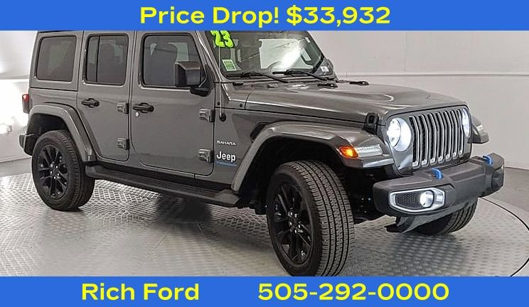 Used 2023 Jeep Wrangler Unlimited Sahara w/ Cold Weather Group image 1
