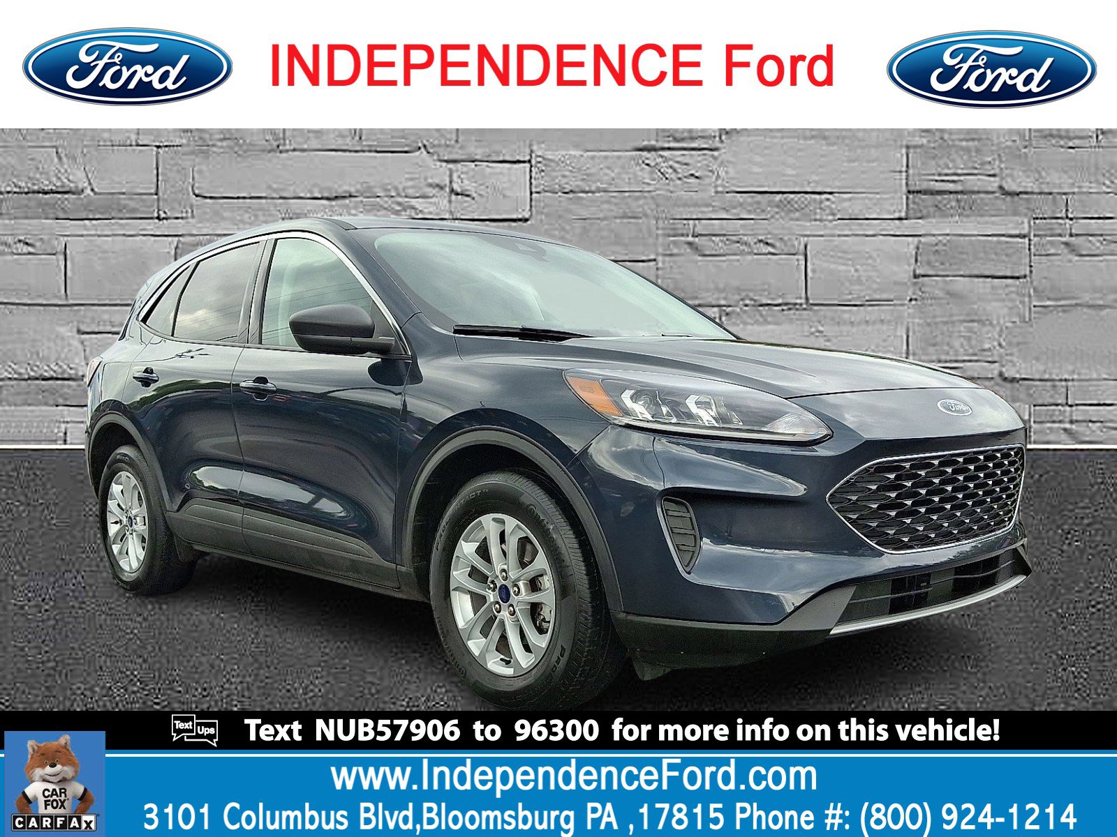 Certified 2022 Ford Escape SE w/ Convenience Package