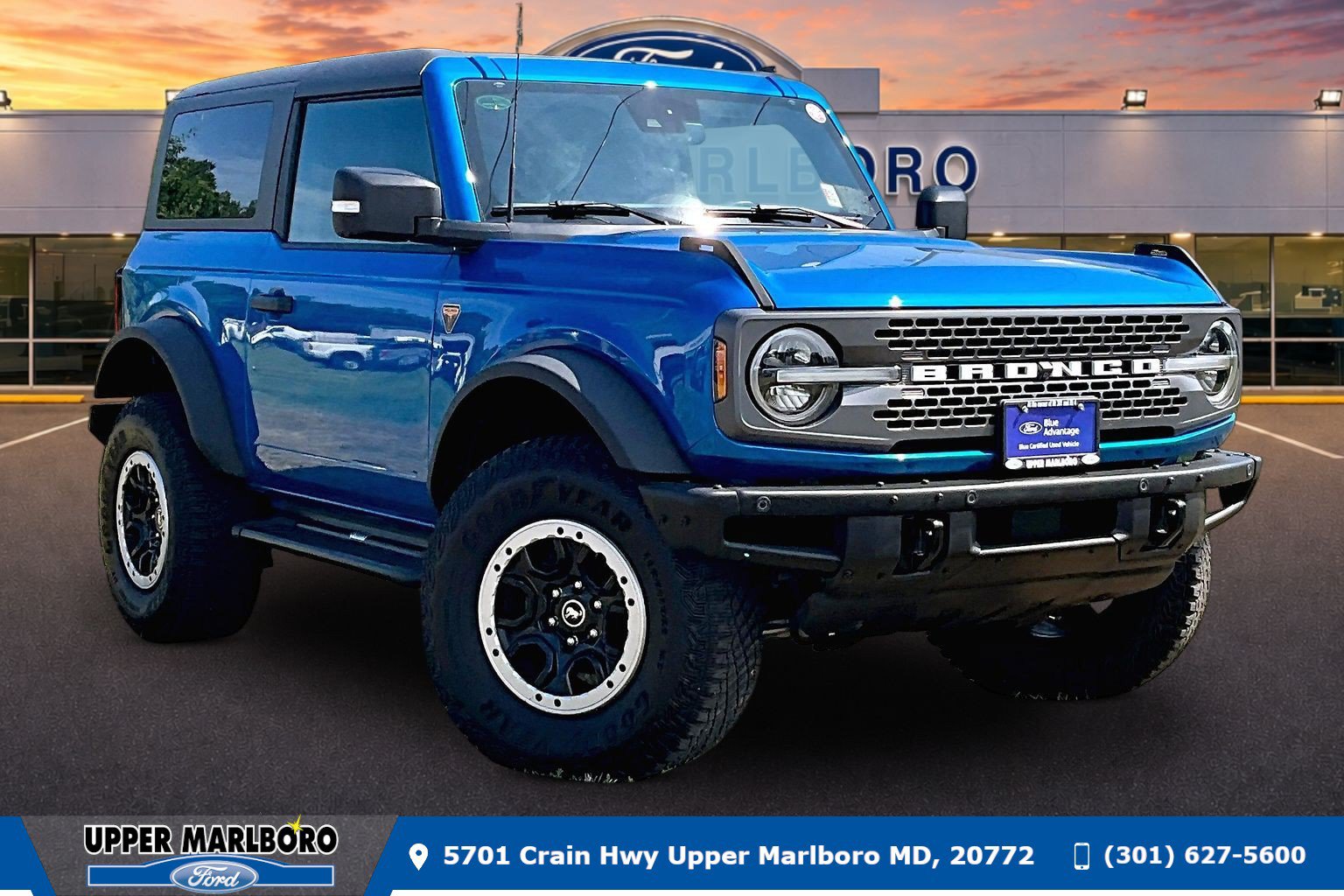 Certified 2022 Ford Bronco Badlands AWD/4WD image 1