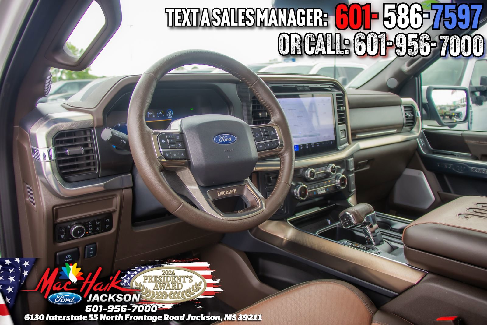 Certified 2025 Ford F150 King Ranch w/ FX4 Off-Road Package AWD/4WD image 8