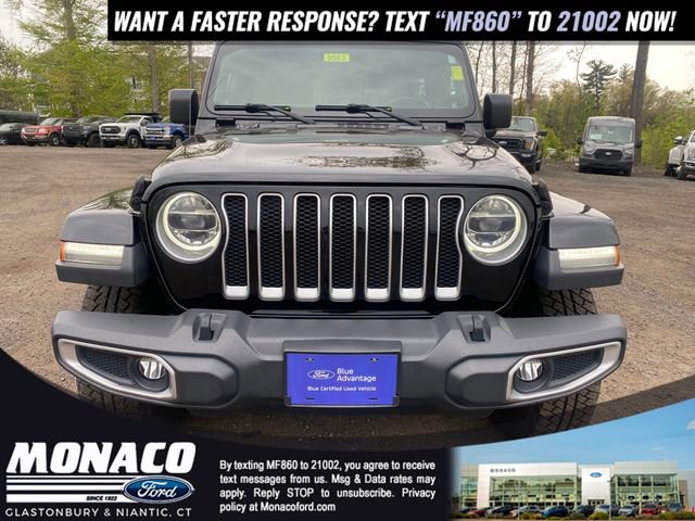Used 2019 Jeep Wrangler Unlimited Sahara AWD/4WD image 3