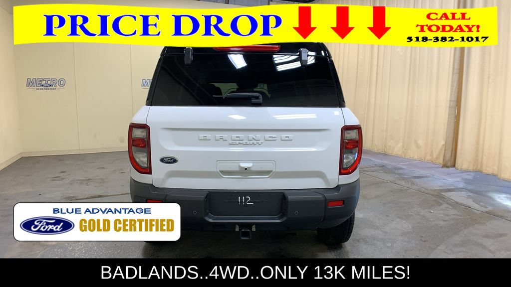 Certified 2025 Ford Bronco Sport Badlands w/ Badlands Tech Package AWD/4WD image 4
