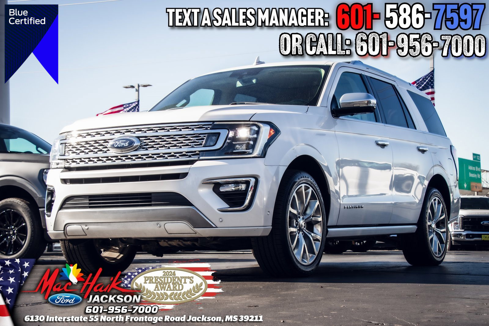 Certified 2019 Ford Expedition Platinum