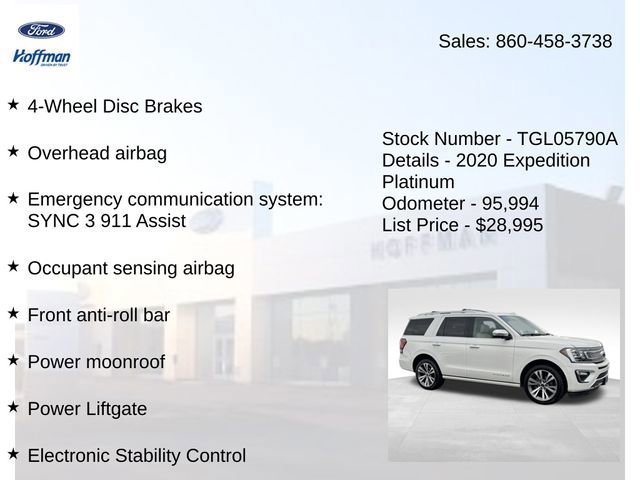 Certified 2020 Ford Expedition Platinum image 25