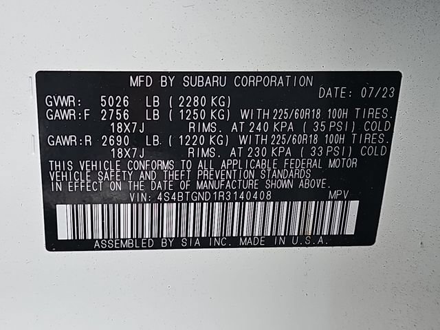 Used 2024 Subaru Outback Limited XT AWD/4WD image 66