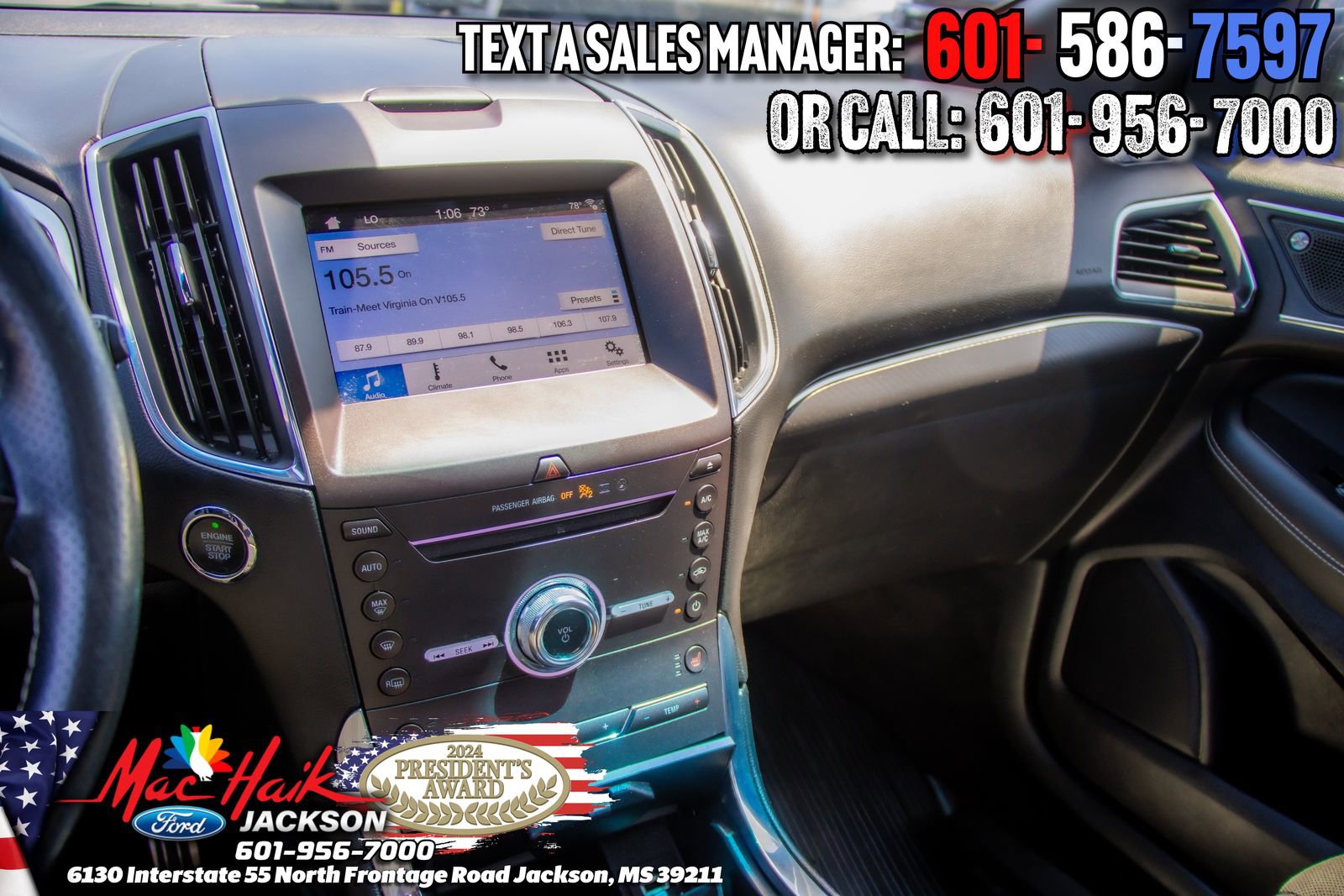 Certified 2019 Ford Edge ST w/ Cold Weather Package image 15