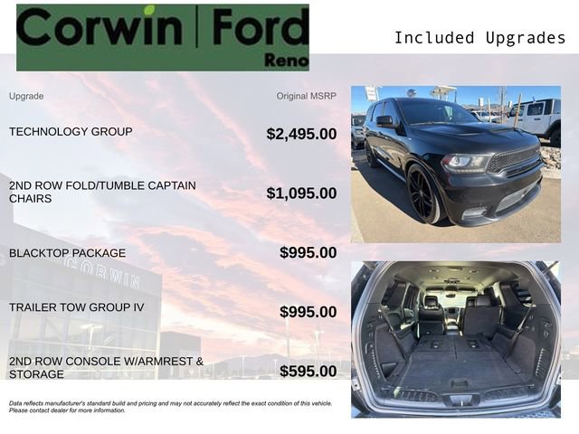 Used 2018 Dodge Durango R/T w/ Technology Group image 3