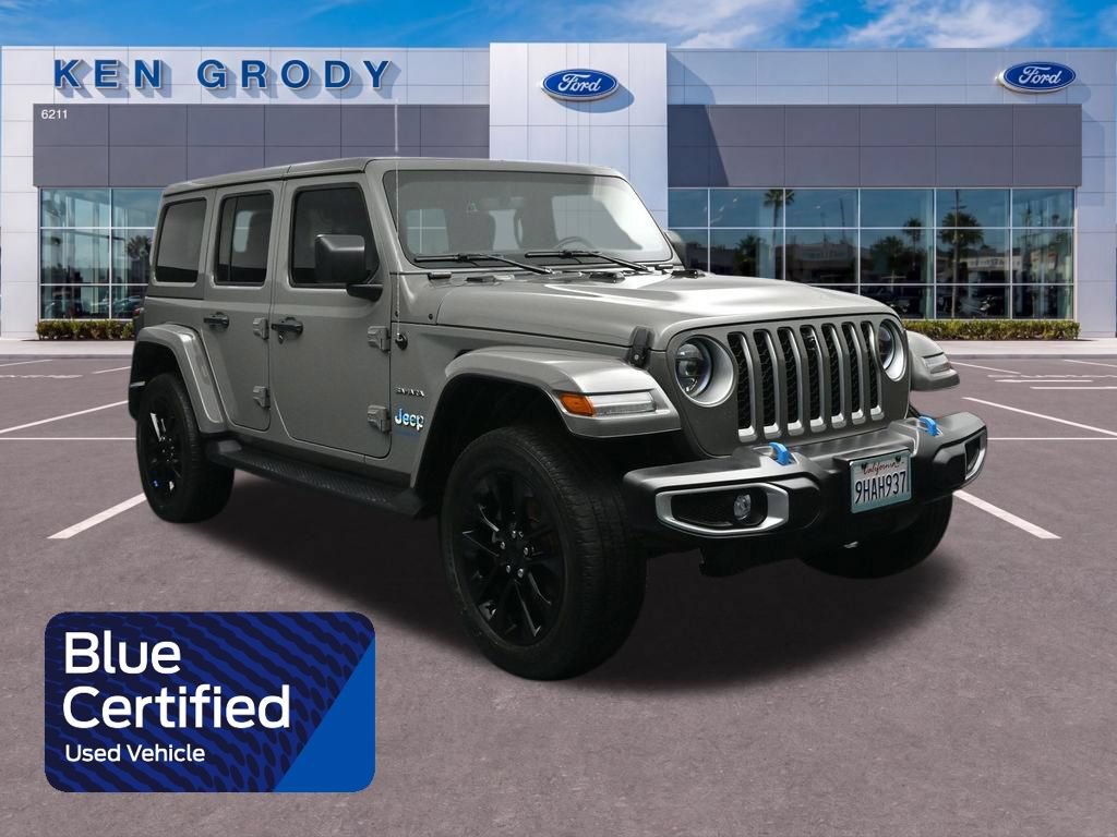 Used 2023 Jeep Wrangler Unlimited Sahara w/ Cold Weather Group AWD/4WD 360° Tour