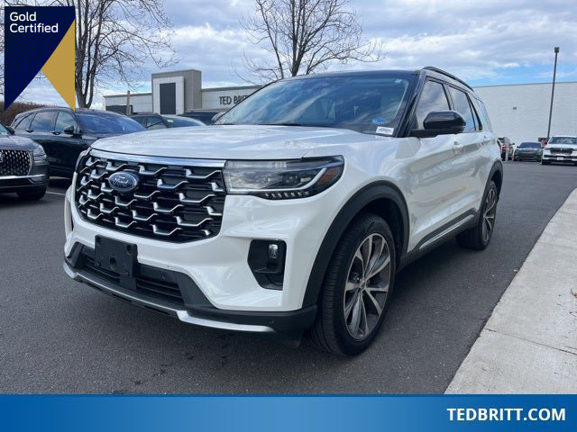 Certified 2025 Ford Explorer Platinum w/ Ultimate Package