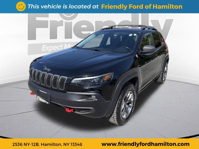 Used 2019 Jeep Cherokee Trailhawk w/ Cold Weather Group AWD/4WD 360° Tour