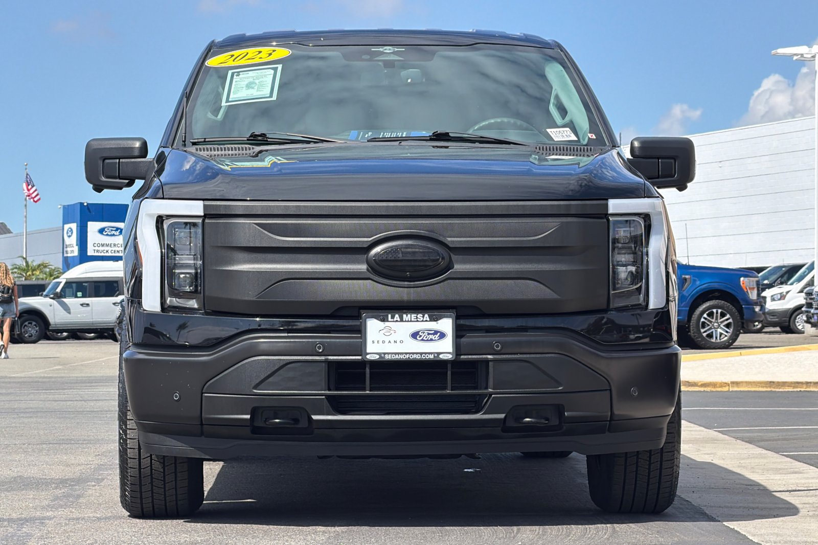 Certified 2023 Ford F150 Lightning Pro w/ Tow Technology Package AWD/4WD image 8