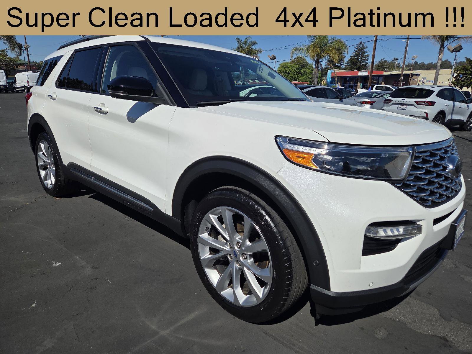 Certified 2021 Ford Explorer Platinum w/ Equipment Group 601A image 1