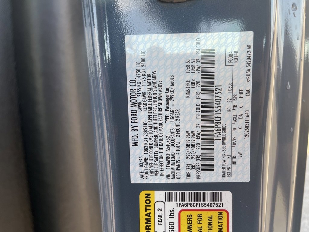 Certified 2025 Ford Mustang GT Premium image 36