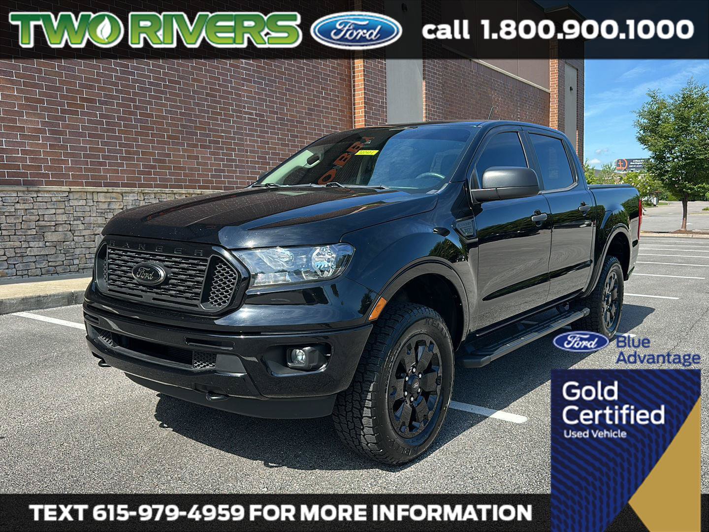 Certified 2022 Ford Ranger XLT w/ Equipment Group 301A Mid AWD/4WD image 1