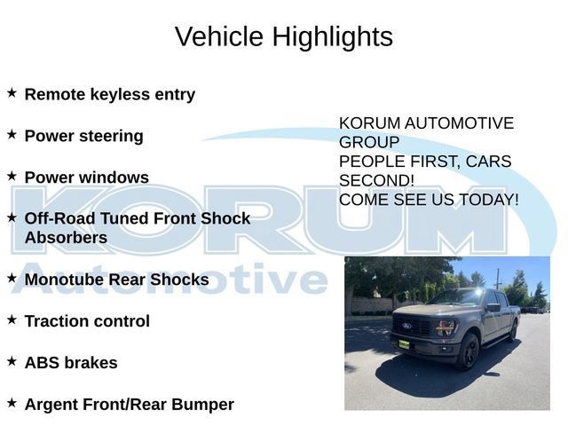 Certified 2025 Ford F150 STX w/ Equipment Group 201A FX4 AWD/4WD image 8