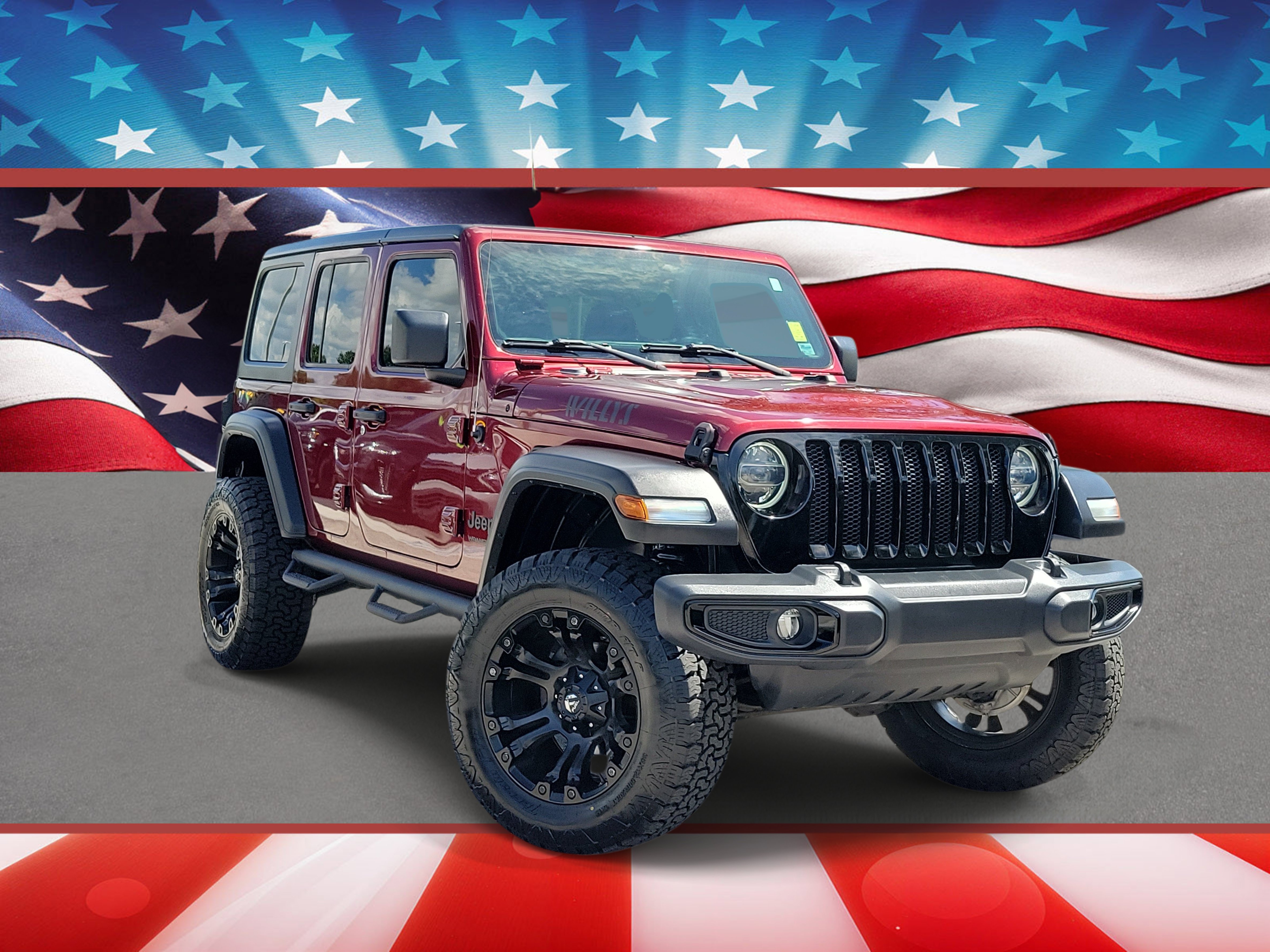 Used 2021 Jeep Wrangler Unlimited Sport AWD/4WD image 1