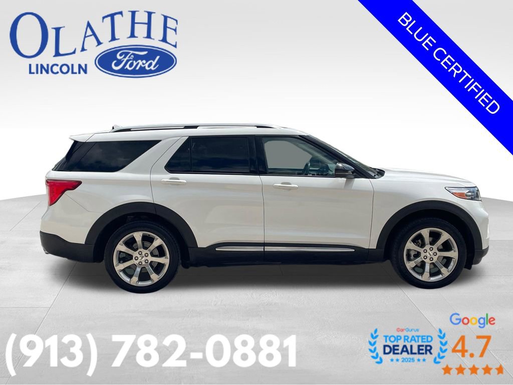 Certified 2020 Ford Explorer Platinum w/ Premium Technology Package AWD/4WD image 7