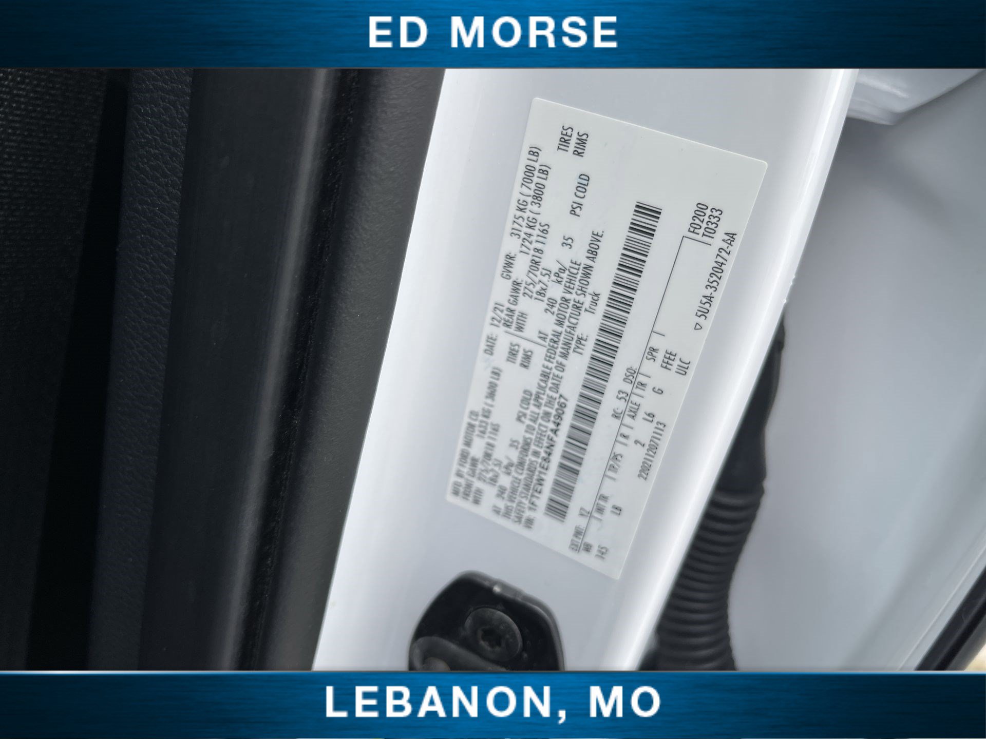 Certified 2022 Ford F150 Tremor w/ Equipment Group 401A Mid AWD/4WD image 32