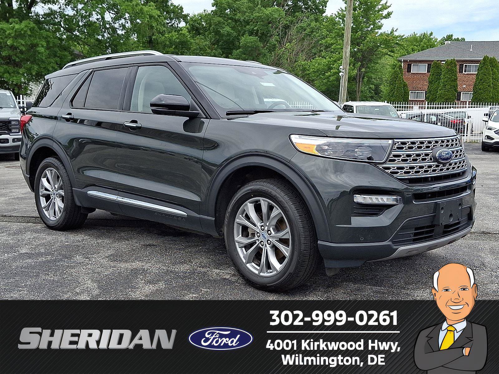 Certified 2023 Ford Explorer Limited w/ Limited Technology Package AWD/4WD image 1