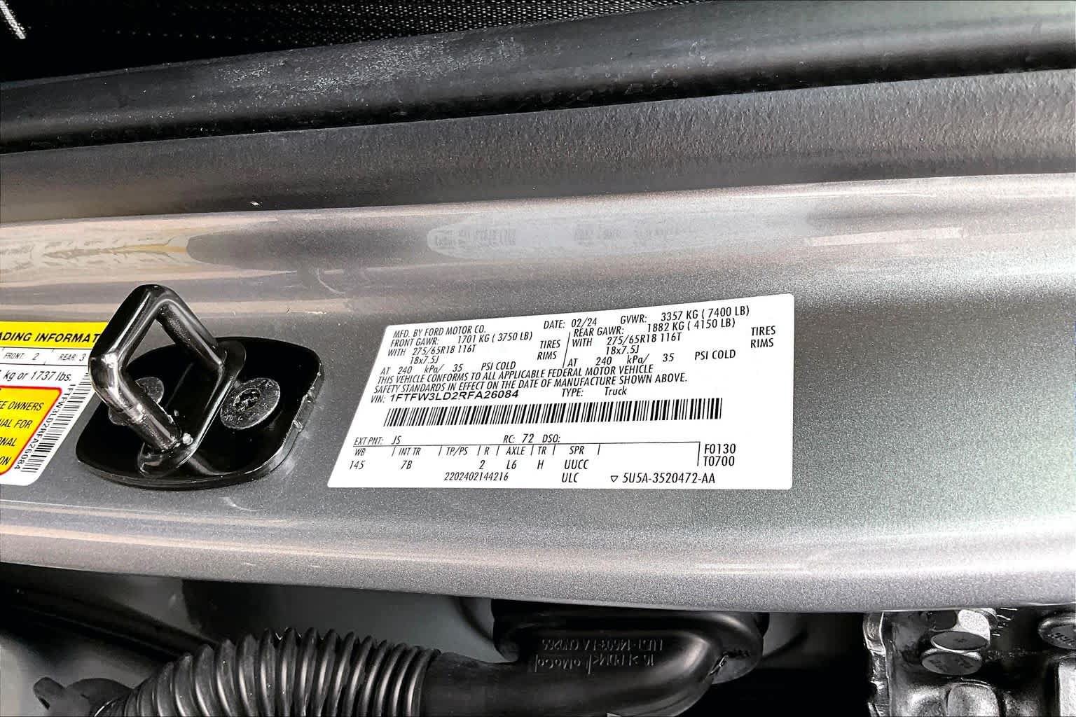 Certified 2024 Ford F150 XLT w/ Mobile Office Package AWD/4WD image 37