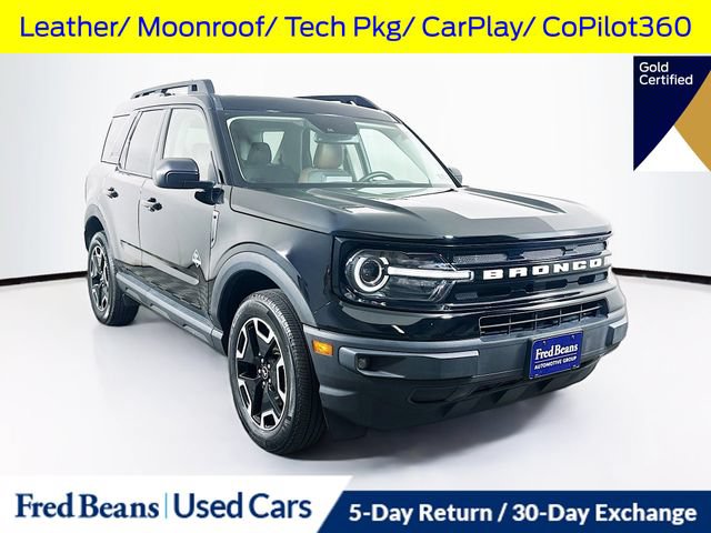 Certified 2023 Ford Bronco Sport Outer Banks w/ Tech Package AWD/4WD video 1