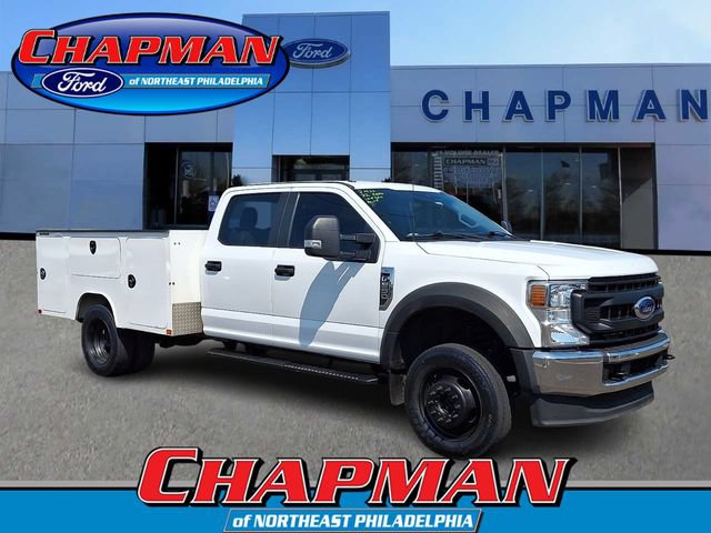 Certified 2022 Ford F550 4x4 Crew Cab Super Duty w/ Power Equipment Group