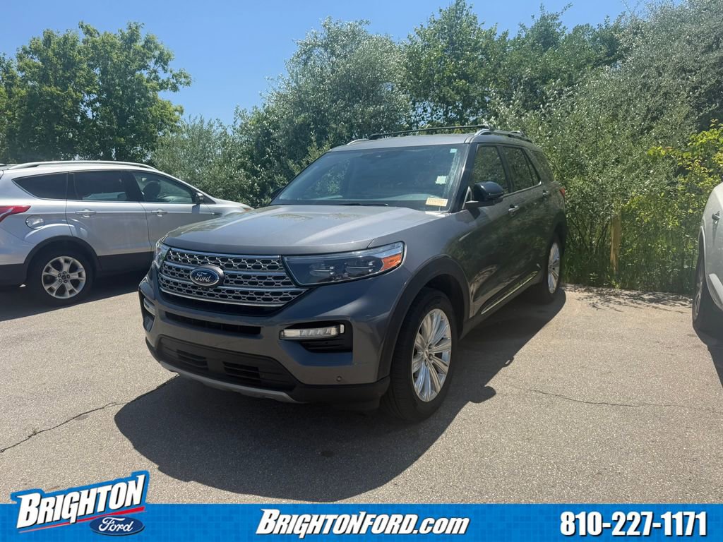 Certified 2023 Ford Explorer Limited w/ Hybrid Equipment Group 310A AWD/4WD image 3