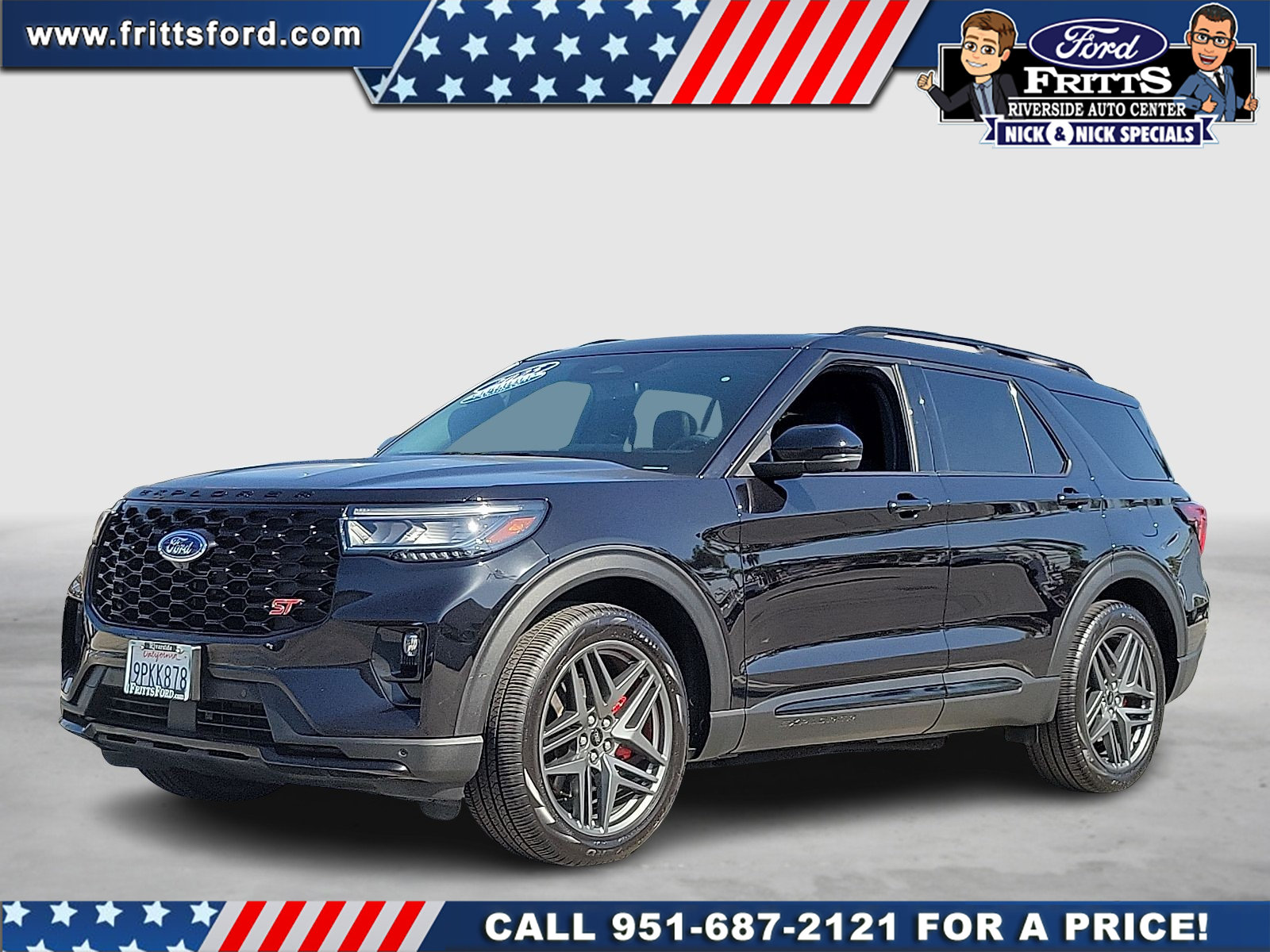 Certified 2025 Ford Explorer ST AWD/4WD image 1