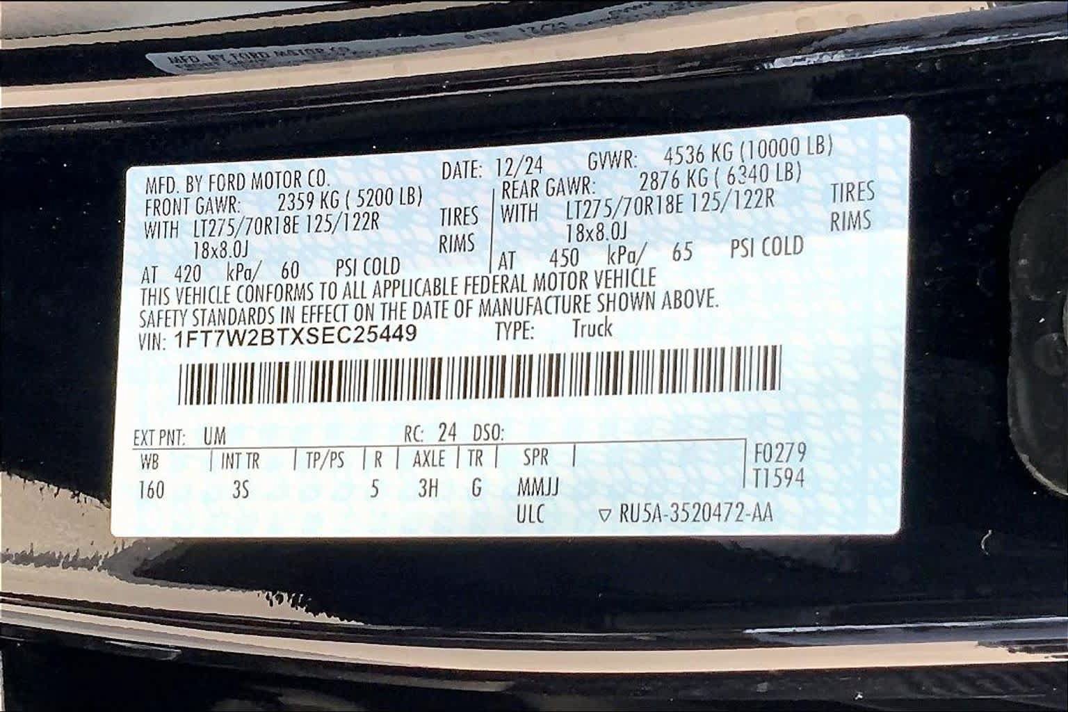 Certified 2025 Ford F250 XLT w/ 360-Degree Camera Package AWD/4WD image 32