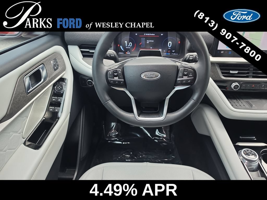 Certified 2025 Ford Explorer Platinum w/ Ultimate Package RWD image 13