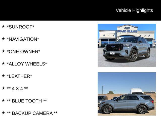 Certified 2025 Ford Explorer ST image 4