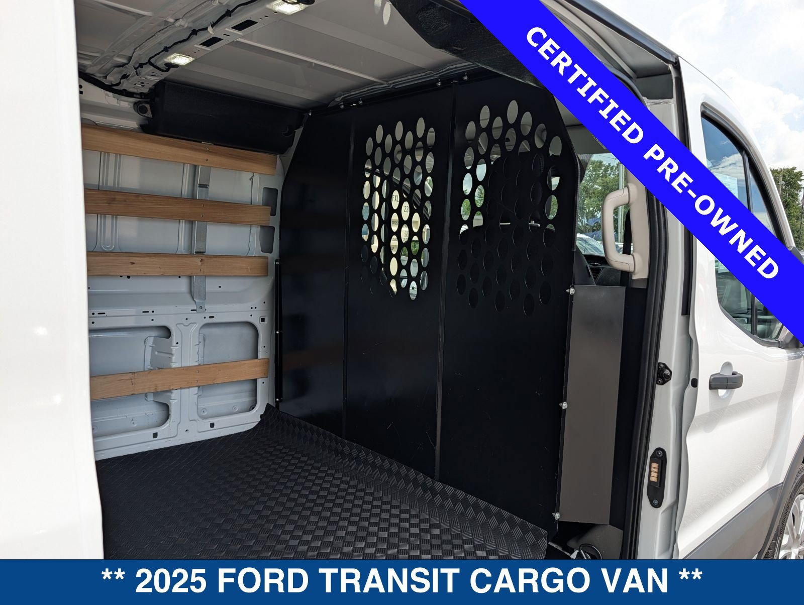 Certified 2025 Ford Transit 250 Low Roof w/ Exterior Upgrade Package RWD image 16