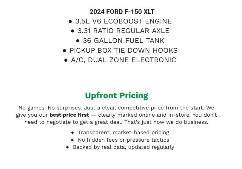 Certified 2024 Ford F150 XLT AWD/4WD image 2