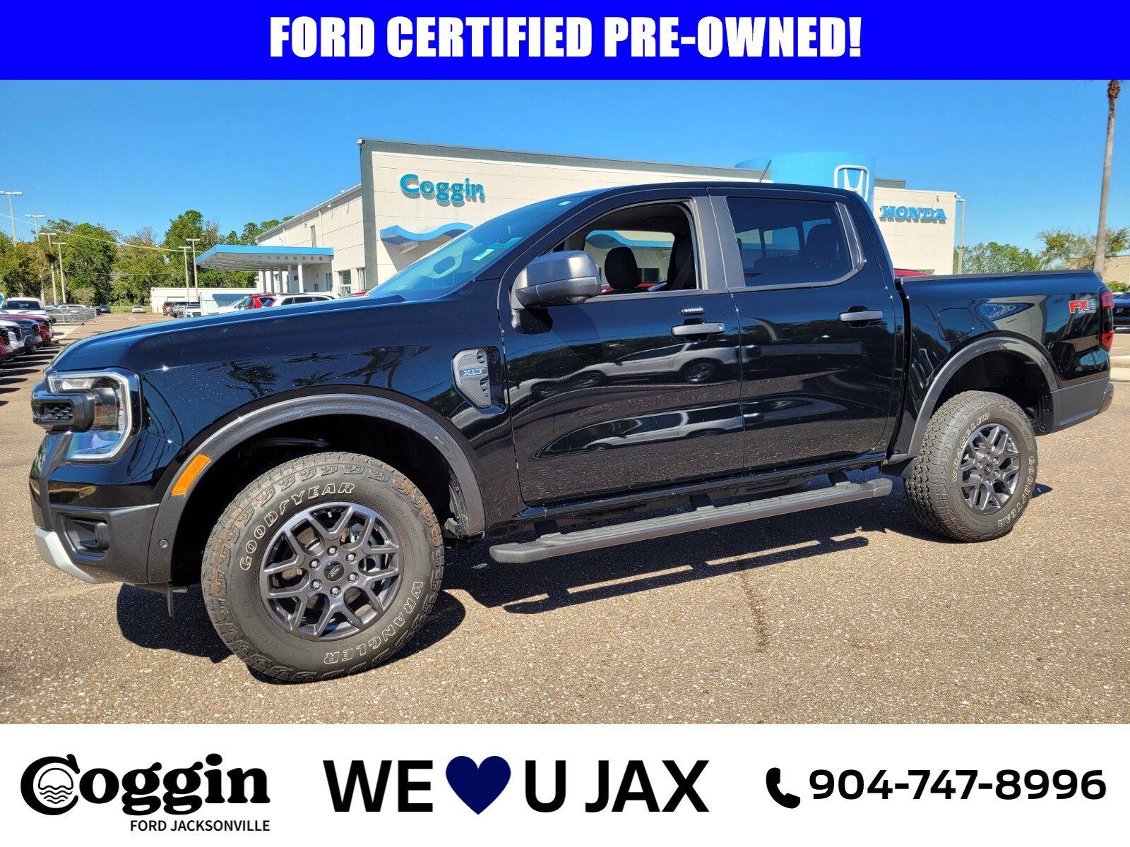 Certified 2024 Ford Ranger XLT w/ Technology Package