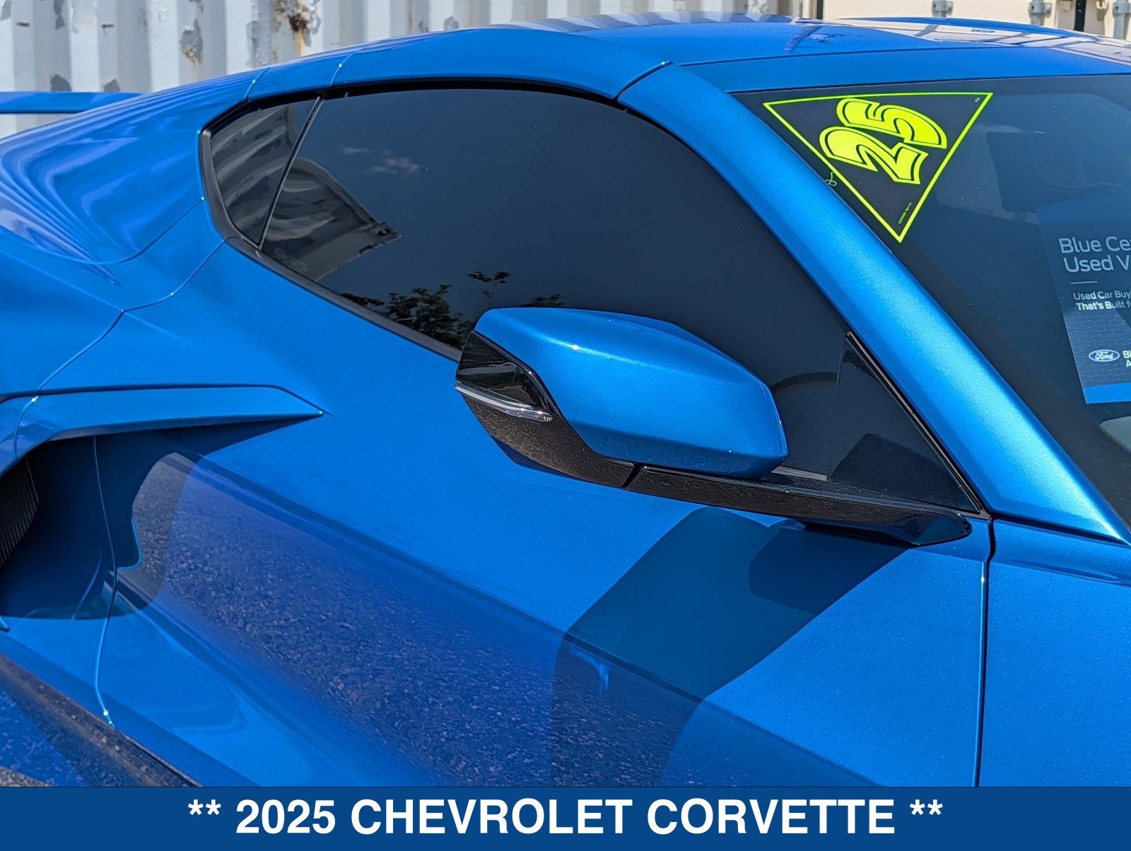 Used 2025 Chevrolet Corvette Stingray Preferred Cpe w/ Z51 Performance Package RWD image 12