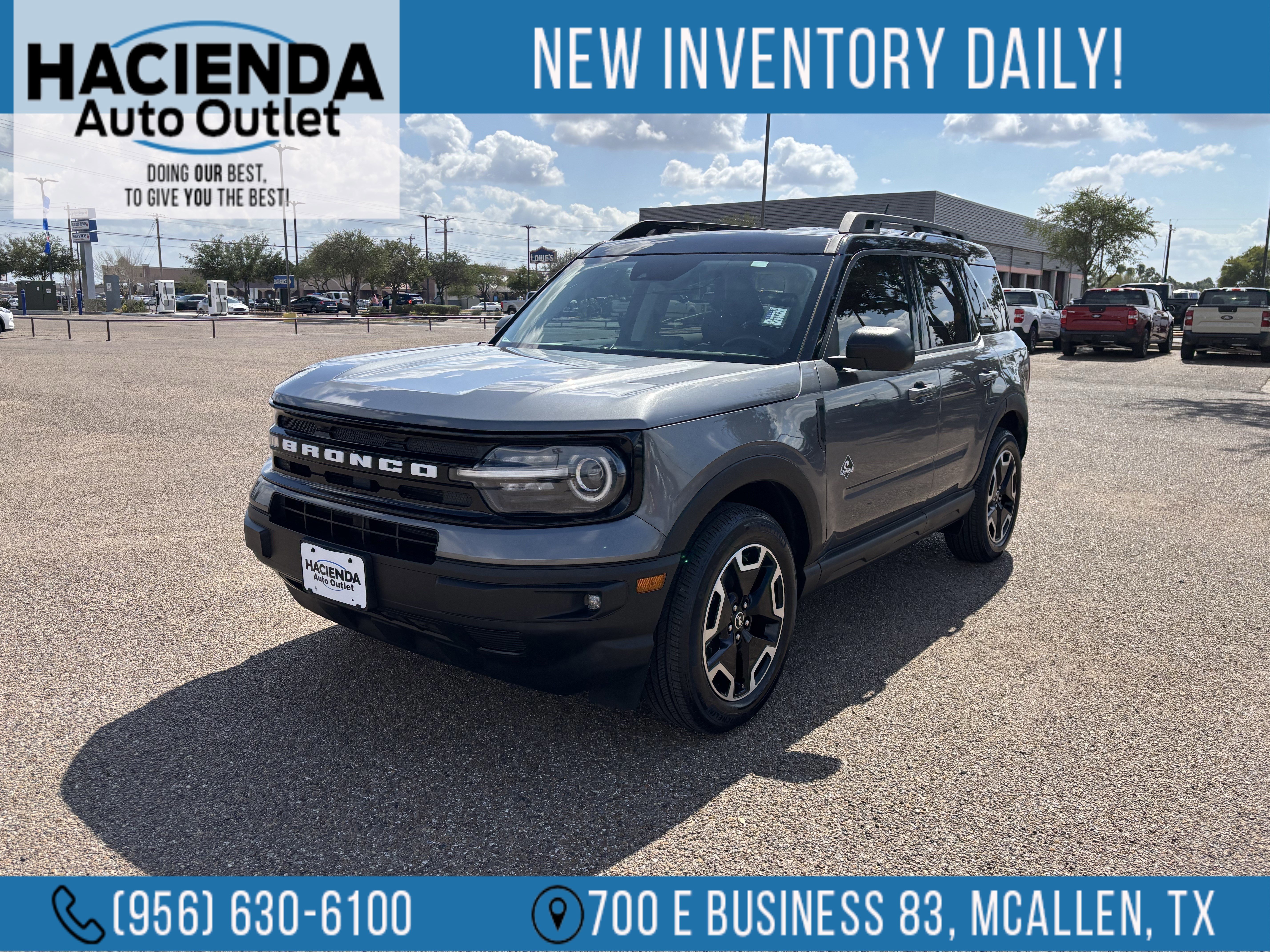 Certified 2023 Ford Bronco Sport Outer Banks w/ Tech Package