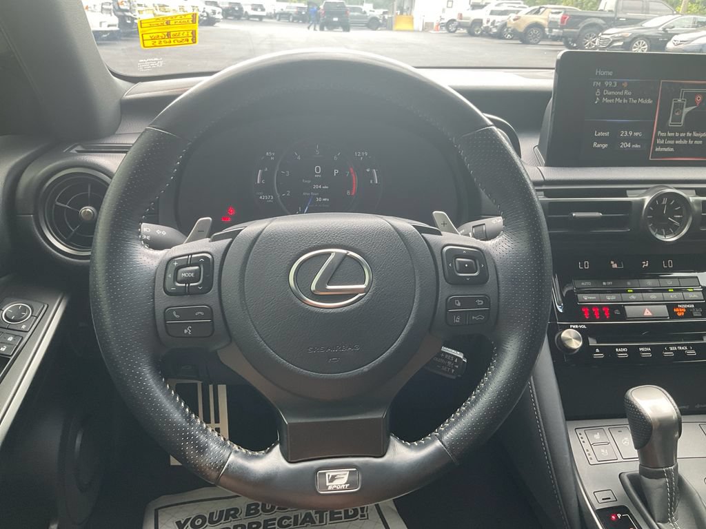 Used 2024 Lexus IS 350 F Sport w/ Memory Package RWD image 23