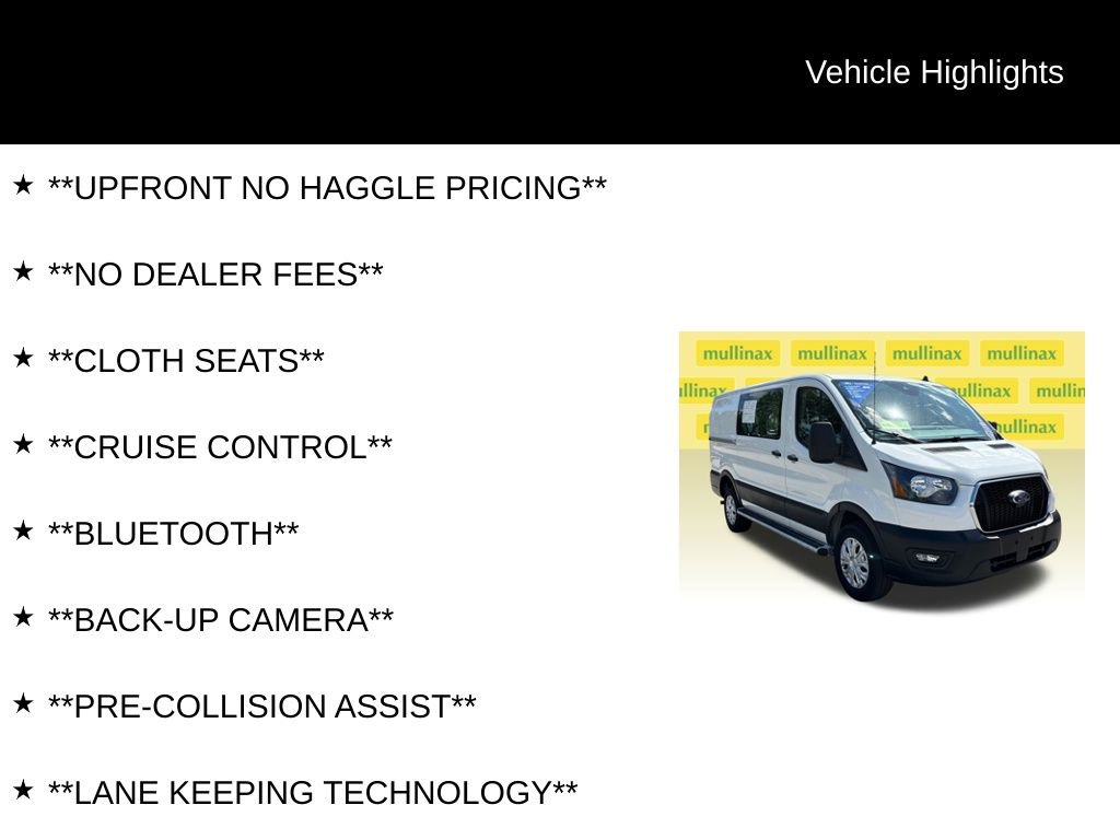 Certified 2025 Ford Transit 250 Low Roof w/ Exterior Upgrade Package RWD image 12