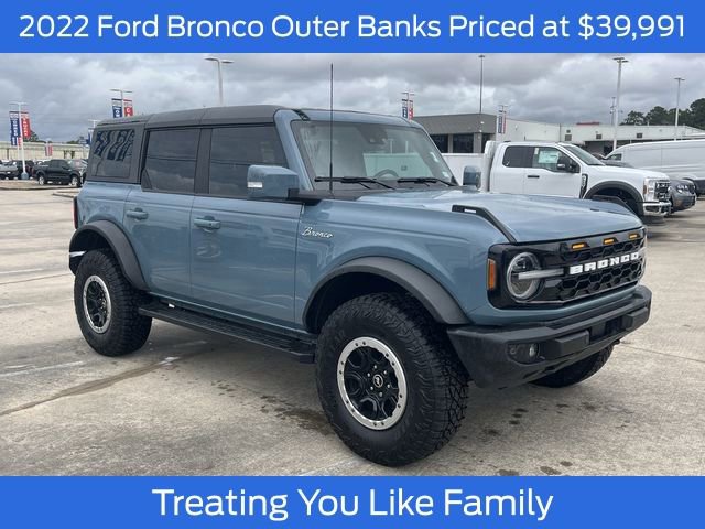 Certified 2022 Ford Bronco Outer Banks w/ Sasquatch Package