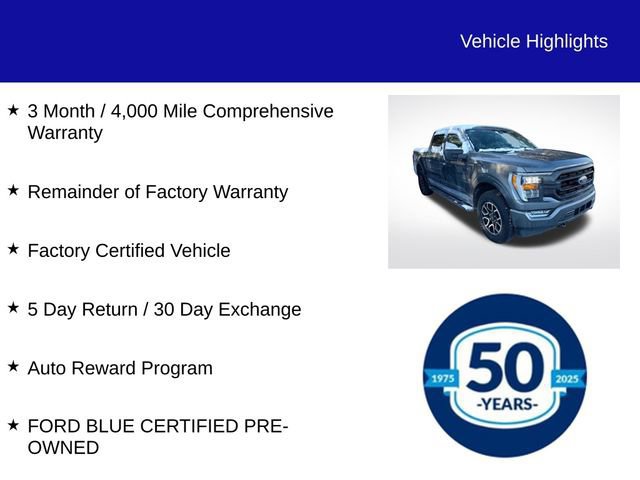 Certified 2023 Ford F150 XLT w/ Equipment Group 302A High image 9