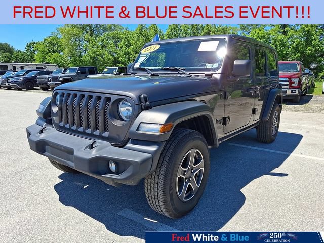 Used 2021 Jeep Wrangler Unlimited Sport w/ Sun And Sound Package AWD/4WD image 4