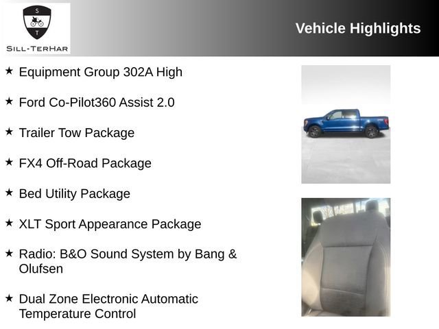 Certified 2023 Ford F150 XLT w/ Equipment Group 302A High image 4