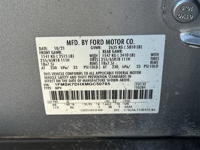 Certified 2021 Ford Explorer XLT image 12