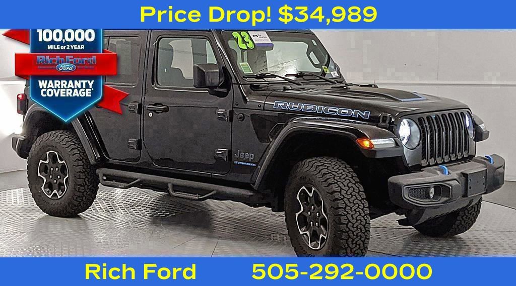 Used 2023 Jeep Wrangler Unlimited Rubicon 4xe